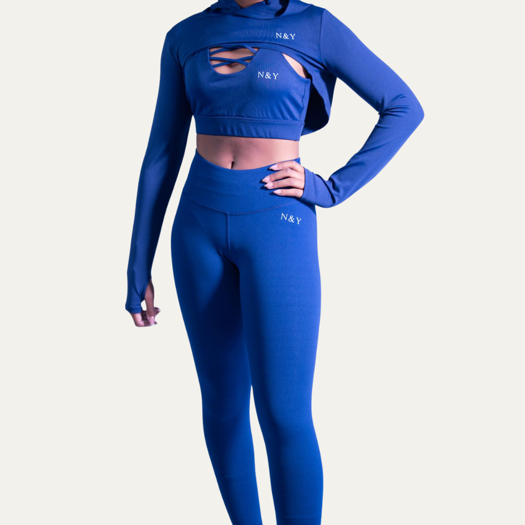 Crop top à capuche