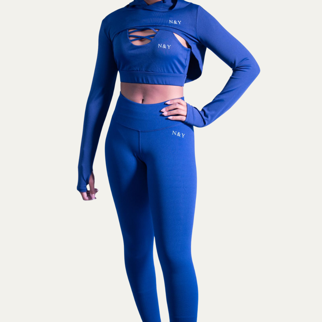 Crop top à capuche