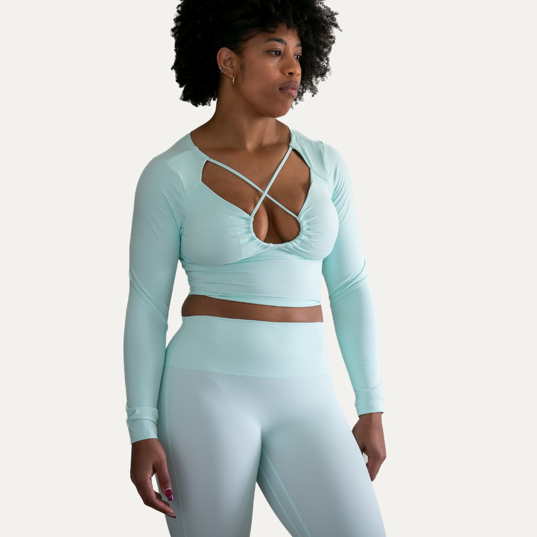 Crop Top Flex Elegance
